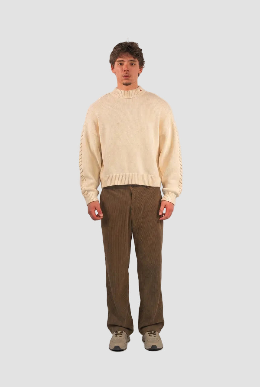 Checkered Corduroy Pants