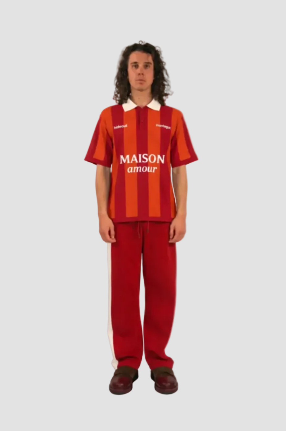 hideout x Maison Montagut Chicago Fil Lumière® Polo de football
