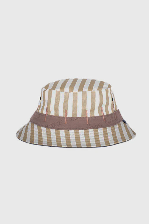 + Soul Love & Stripes Reversible Bucket Hat - The Hideout Clothing