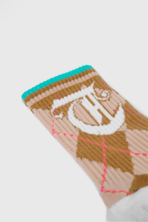 The Hideout Clothing - Racket Club Diamond Socks