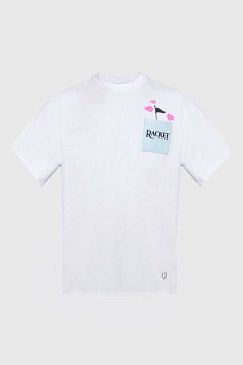 The Hideout Clothing - Racket Club Oversized Pocket Tee