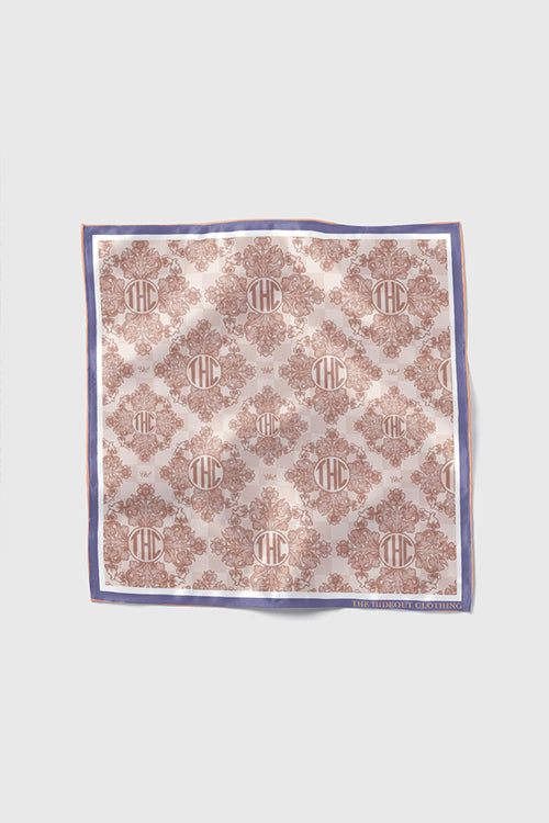 The Hideout Clothing - Baroque Flower Silk Scarf