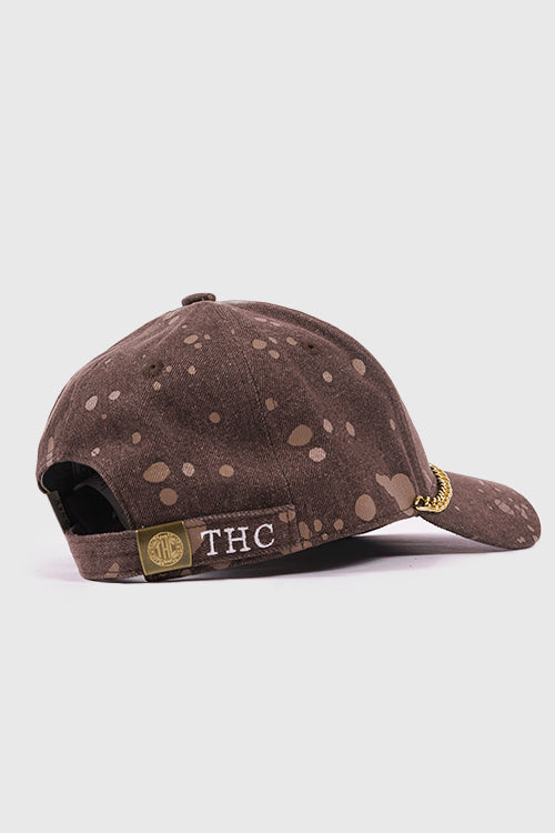 The Hideout Clothing - Baroque Flower Denim Dad Cap