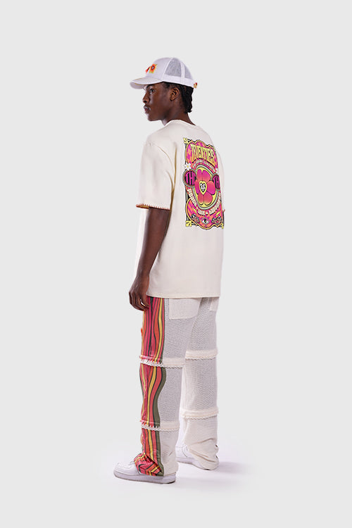 The Hideout Clothing - 7eventies Flower Oversized Tee