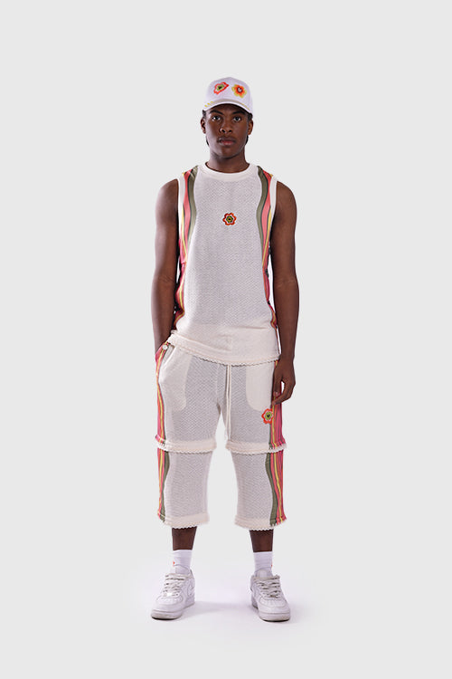 The Hideout Clothing - 7eventies Crochet Knit Pants/Shorts