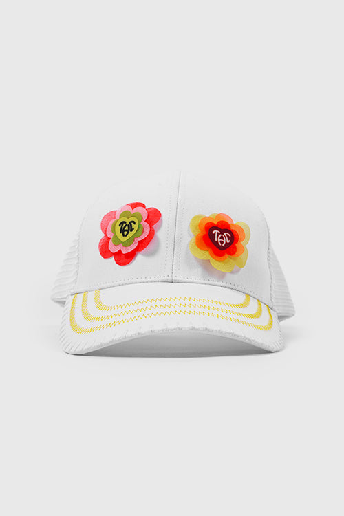 The Hideout Clothing - 7eventies Flowers Trucker Hat