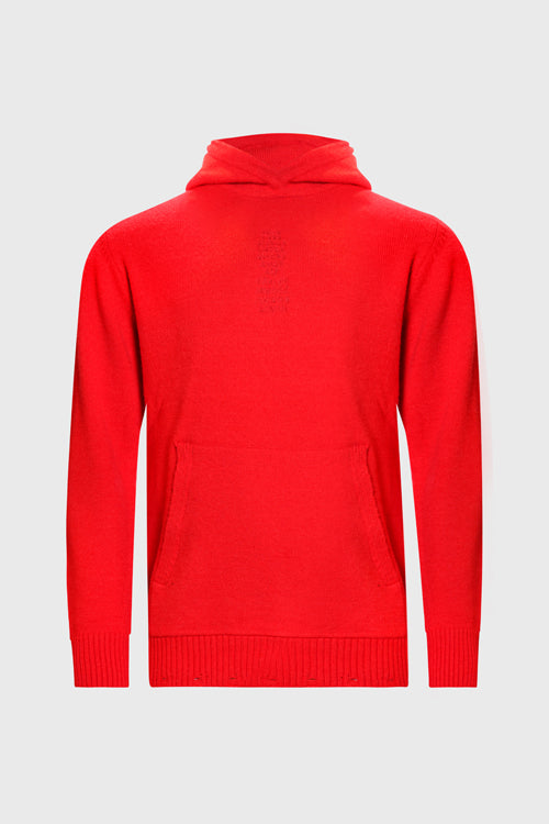 Love Language Pre-washed Knit Hoodie - The Hideout Clothing