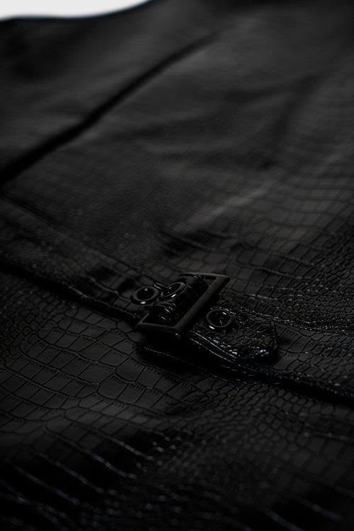 The Hideout Clothing - Crocodile Skin Fisherman Utility Vest