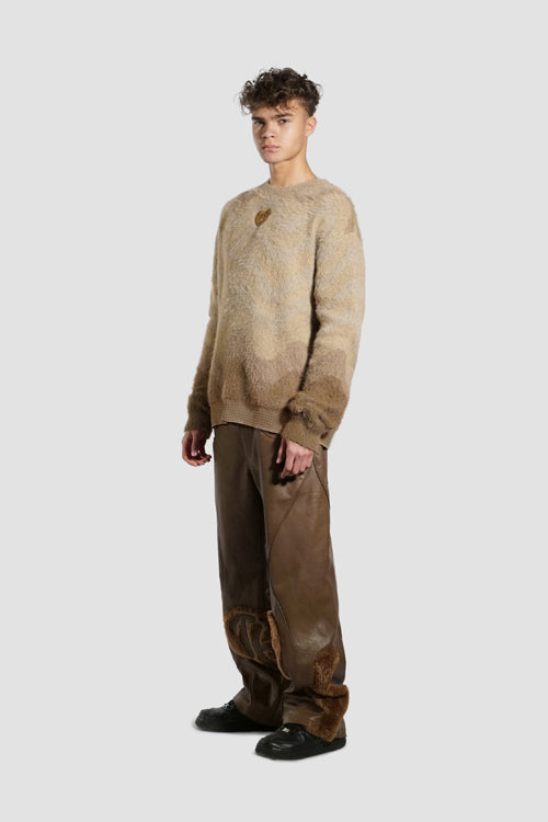 The Hideout Clothing Mohair Knit Crewneck Sweater