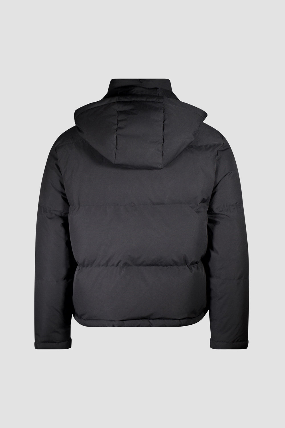 Camouflage Reactive Puffer Jacket Black