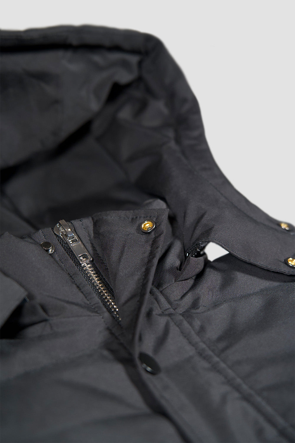 Camouflage Reactive Puffer Jacket Black