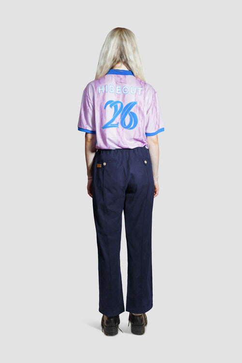 Comfortable Lyocell Soft Pants Deep Blue