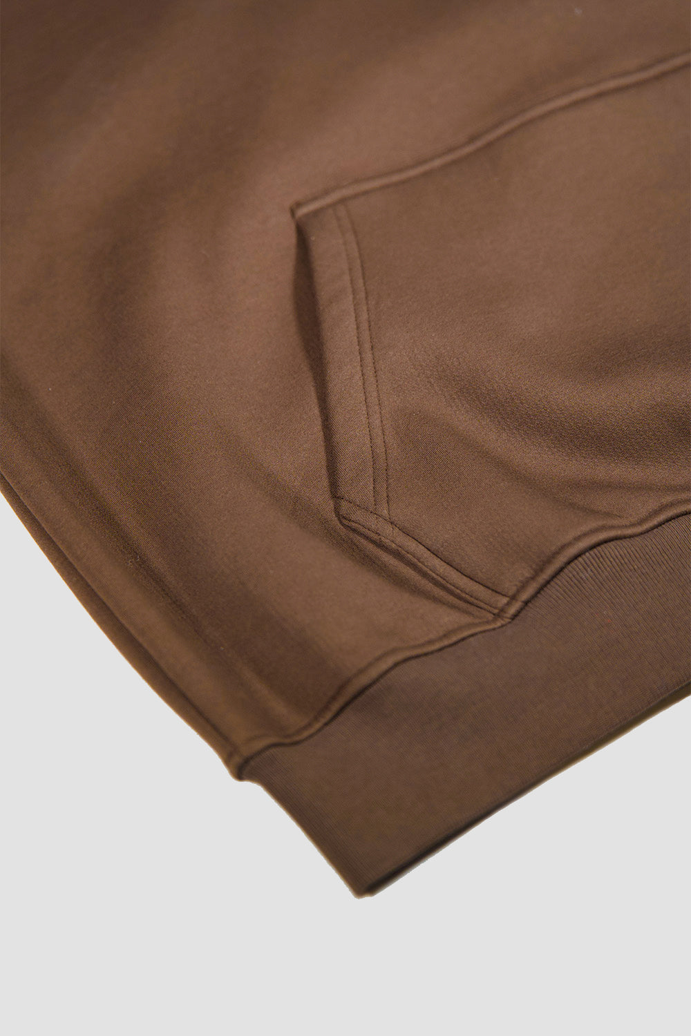 Core Pull Over Hoodie Brown