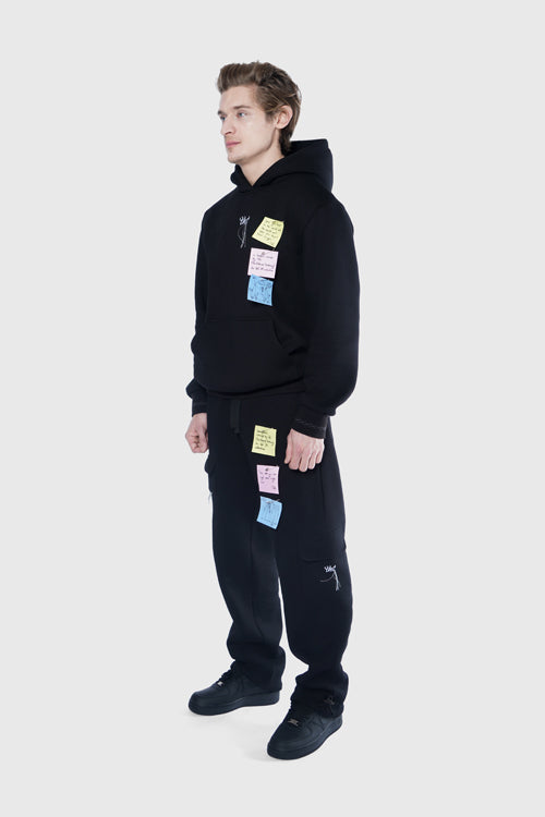 The Hideout Clothing - Sticky Notes Hoodie