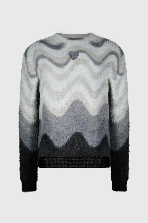 The Hideout Clothing Mohair Knit Crewneck Sweater