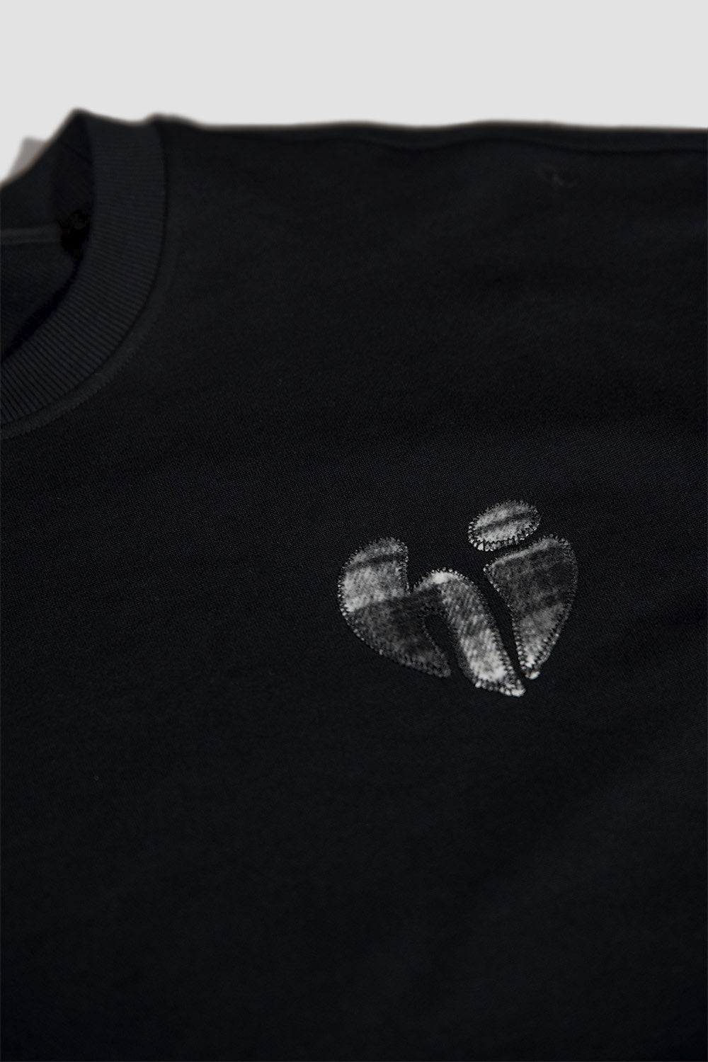 Hi Plaid Maison Hideout T-Shirt black
