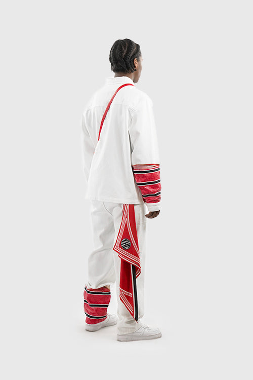 Trinidad & Tobago National Team - Paris 2024 Olympic Games Opening Ceremony Leather Sling Side Bag - The Hideout Clothing