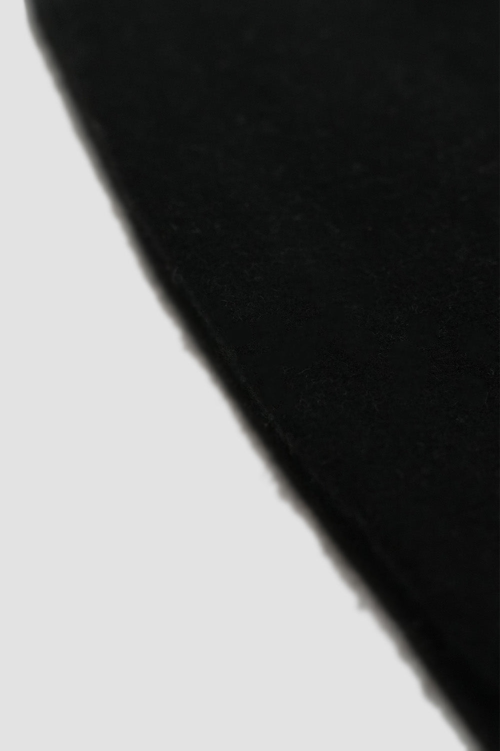 Script Merino Wool Beanie Black