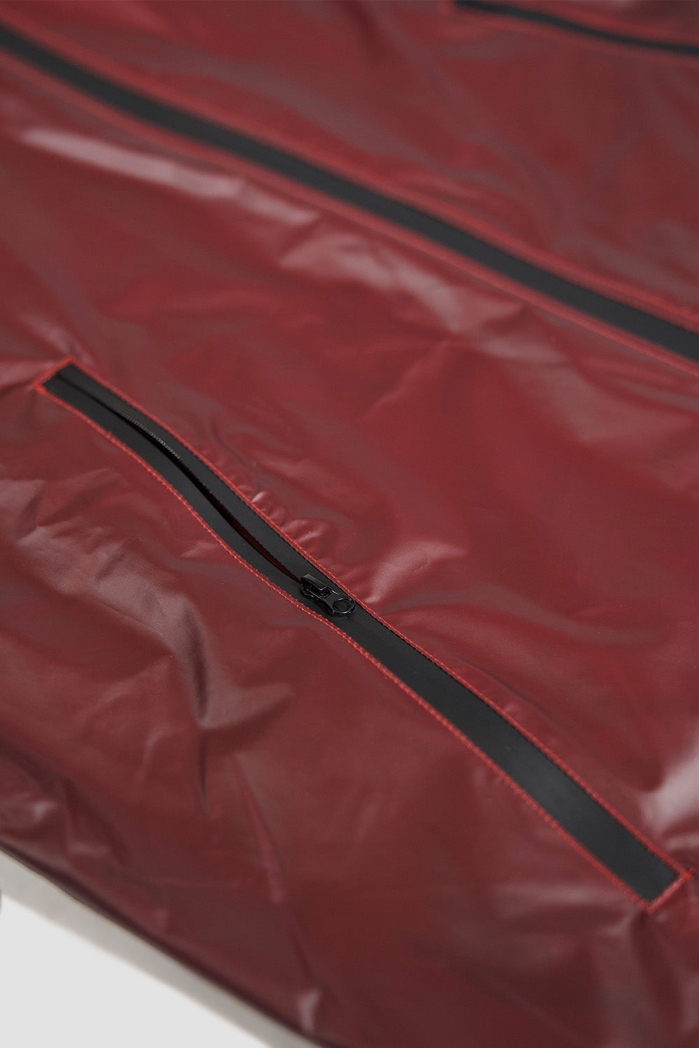 Temperature Reactive Waterproof Windbreaker Jacket Red