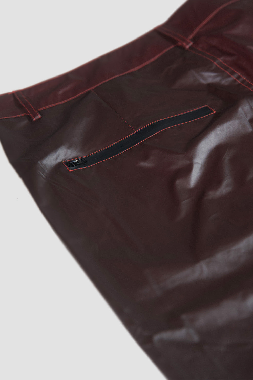 Temperature Reactive Waterproof Windbreaker Trousers Red