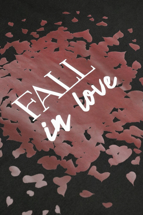 The Hideout Clothing Fall In Love Oversized Tee