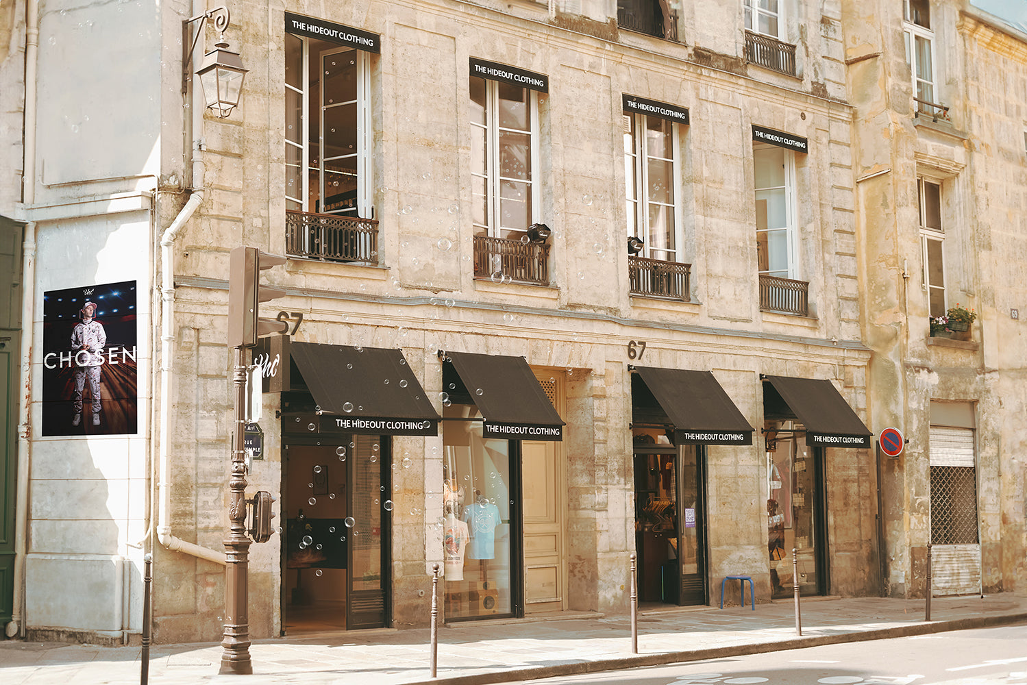 The Hideout Clothing flagship store