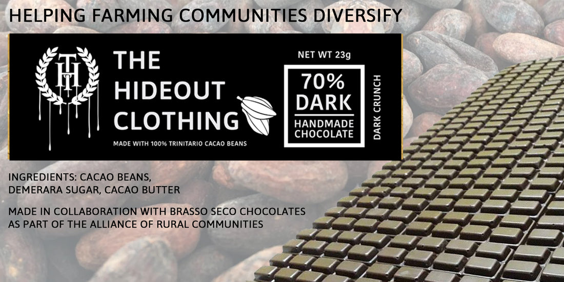 70% Dark Handmade Chocolate (Made with 100% Trinitario Cacao Beans)
