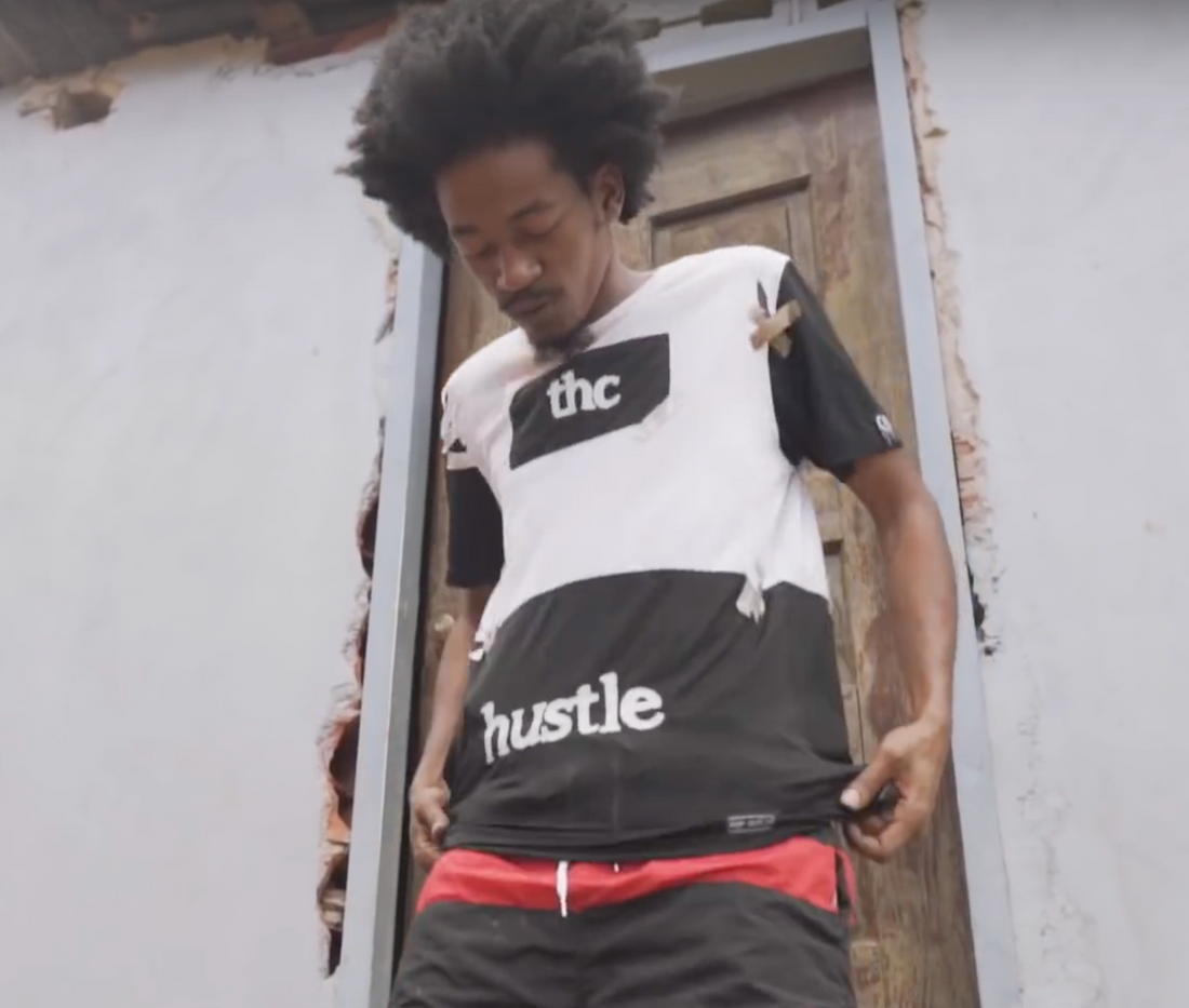 Jahllano rocking a classic THC piece in his new video!