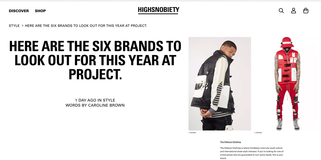 Highsnobiety | Fashion | Art | Music | Streetwear