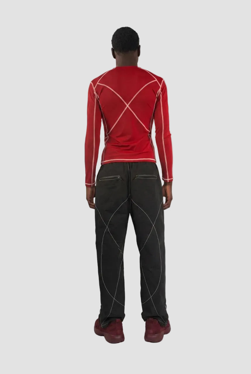 Orbit Stitch Long-sleeve Performance Fitted Top