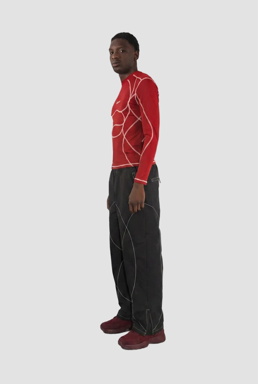 Orbit Stitch Long-sleeve Performance Fitted Top