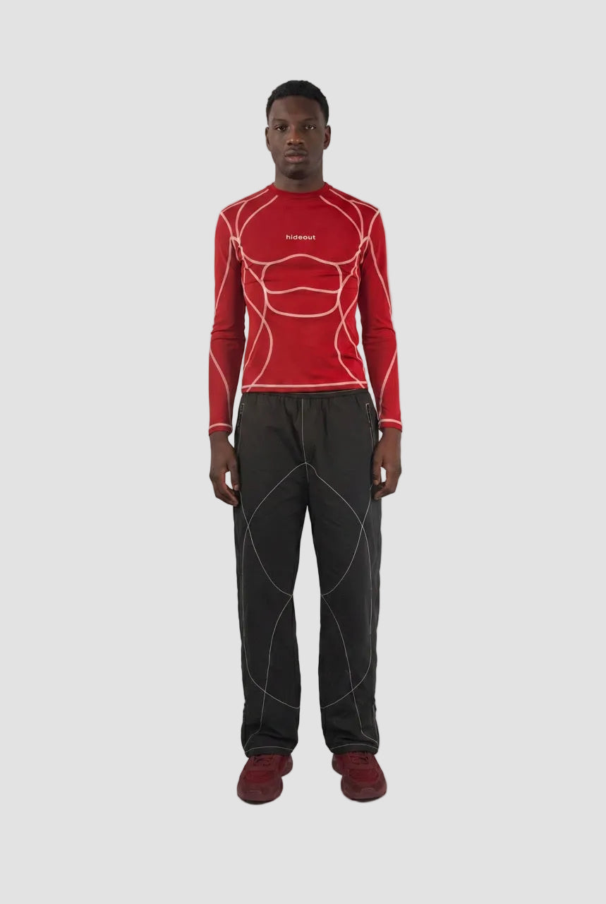 Orbit Stitch Long-sleeve Performance Fitted Top