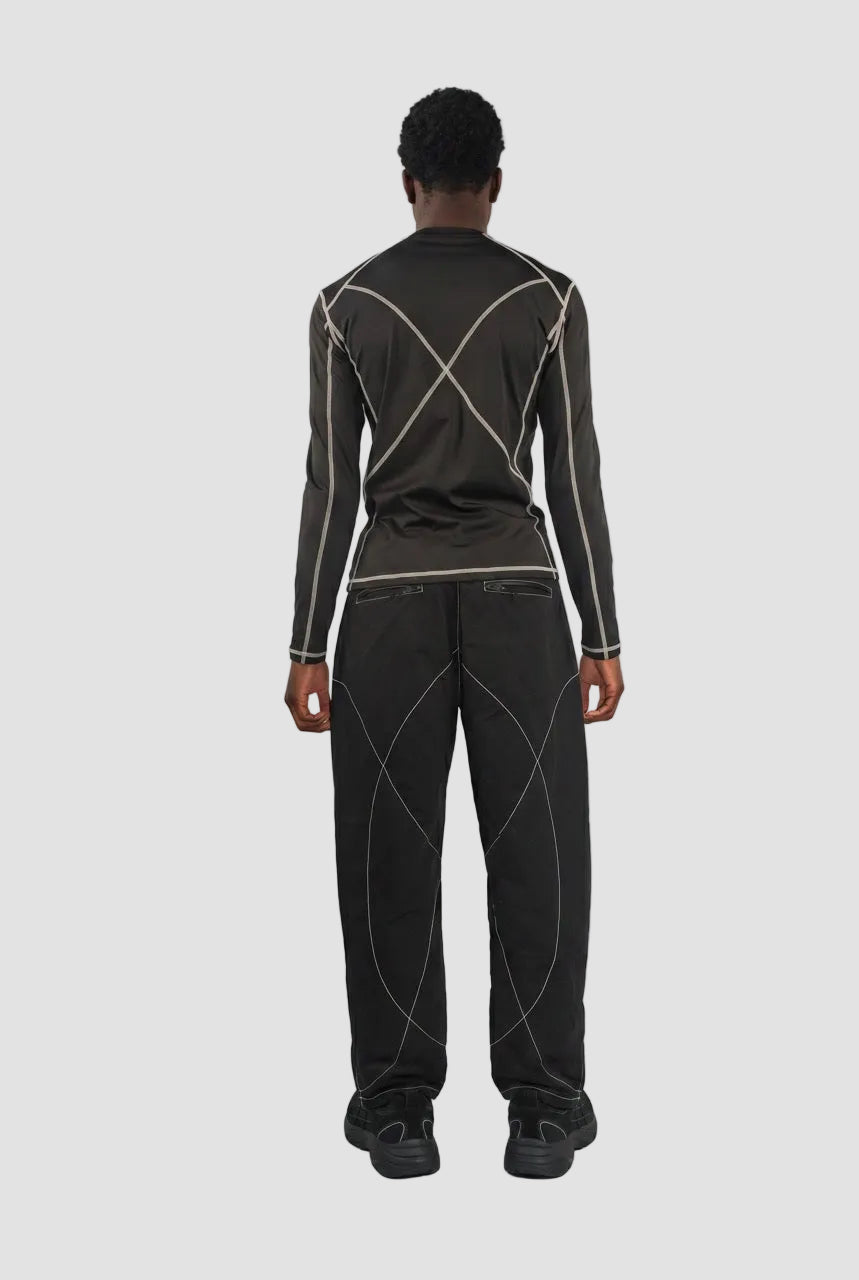 Orbit Stitch Long-sleeve Performance Fitted Top