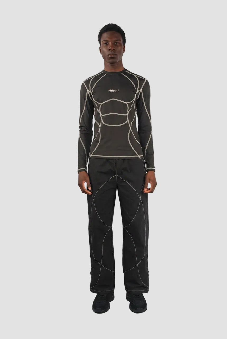 Orbit Stitch Long-sleeve Performance Fitted Top
