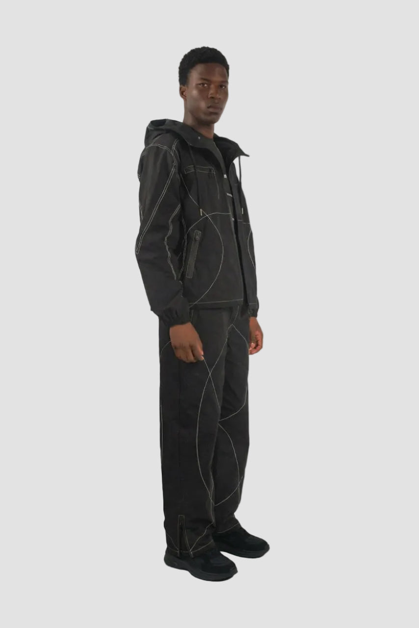 Orbit Stitch Waterproof Track Jacket