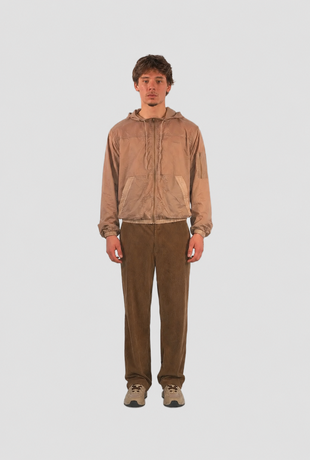 Lightweight Waterproof Windbreaker Utility Jacket