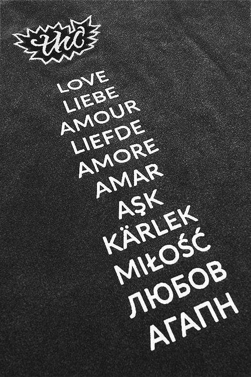 Love Language Pre-washed Tee - The Hideout Clothing