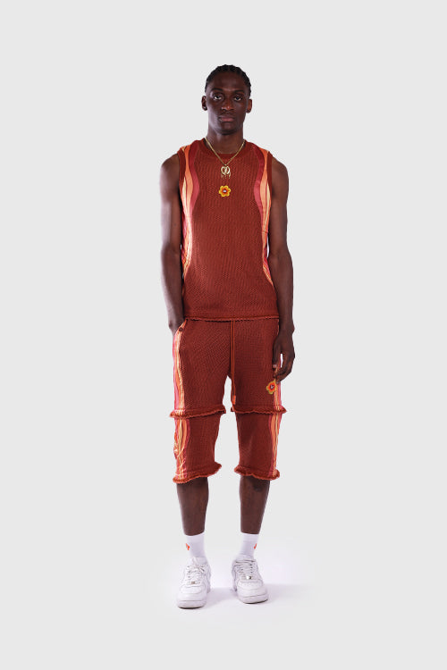 The Hideout Clothing - 7eventies Crochet Knit Pants/Shorts