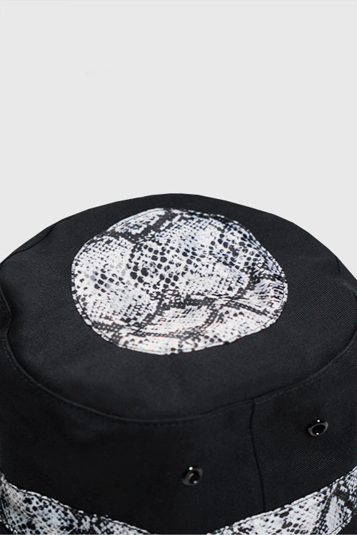 Snakes & Shapes Reversible Bucket Hat - The Hideout Clothing