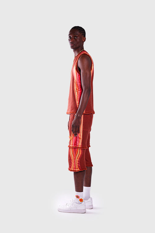 The Hideout Clothing - 7eventies Crochet Knit Sleeveless Vest