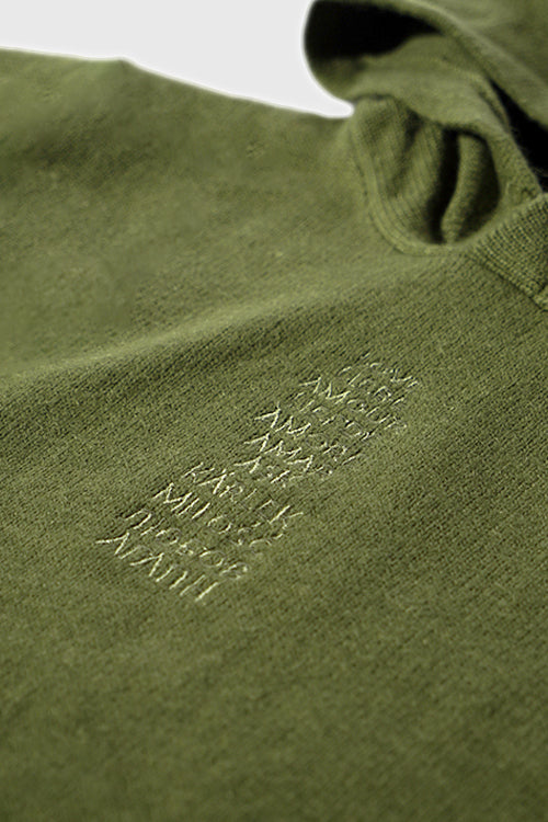 Love Language Pre-washed Knit Hoodie - The Hideout Clothing