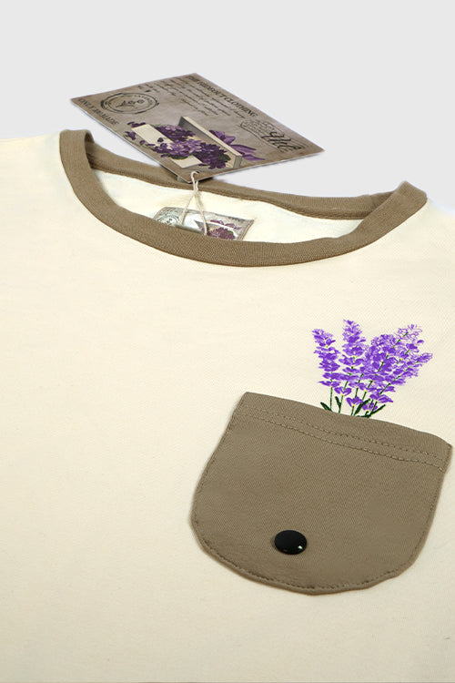 Valensole Lavender Pocket Tee - The Hideout Clothing