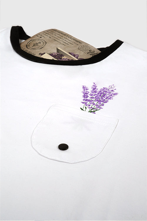 Valensole Lavender Pocket Tee - The Hideout Clothing