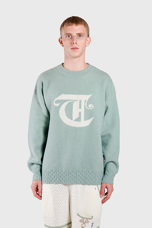 The Hideout Clothing - Racket Club Knit Crewneck Sweater