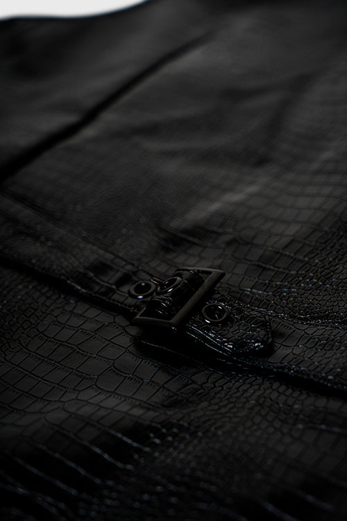 The Hideout Clothing - Crocodile Skin Fisherman Utility Vest