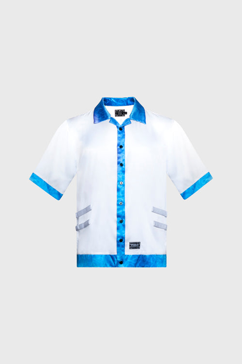 The Hideout Clothing - Still Find Peace Button Up Silk Shirt