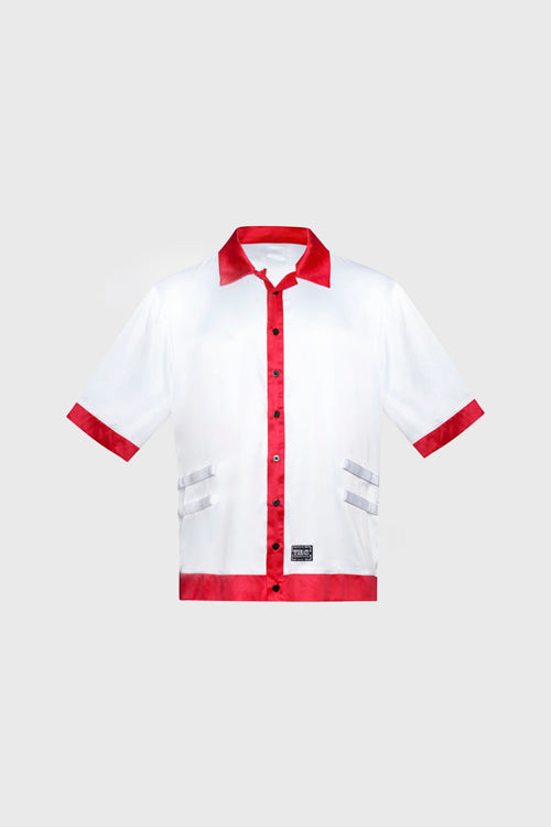 The Hideout Clothing - Still Find Peace Button Up Silk Shirt