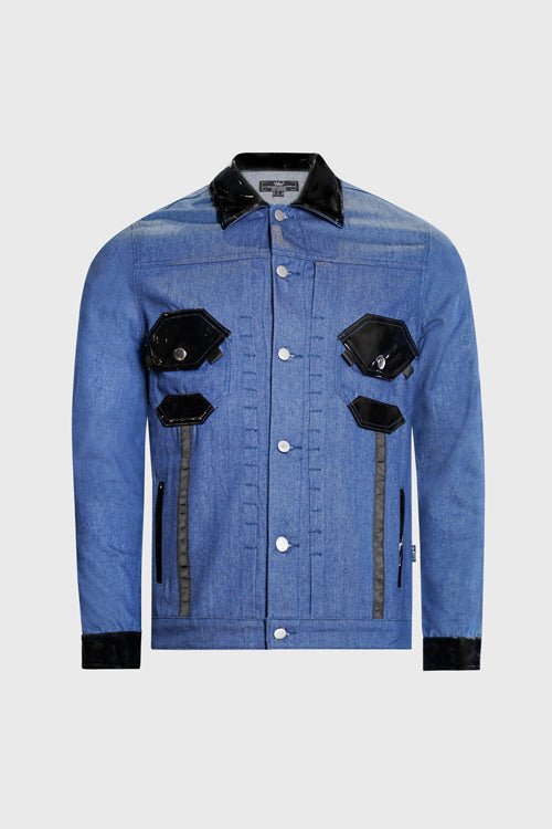 Octagon Denim Jacket - The Hideout Clothing