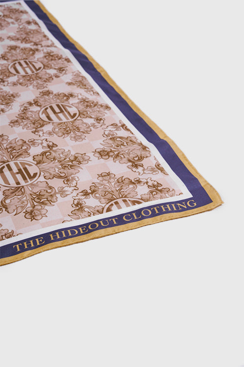 The Hideout Clothing - Baroque Flower Silk Scarf
