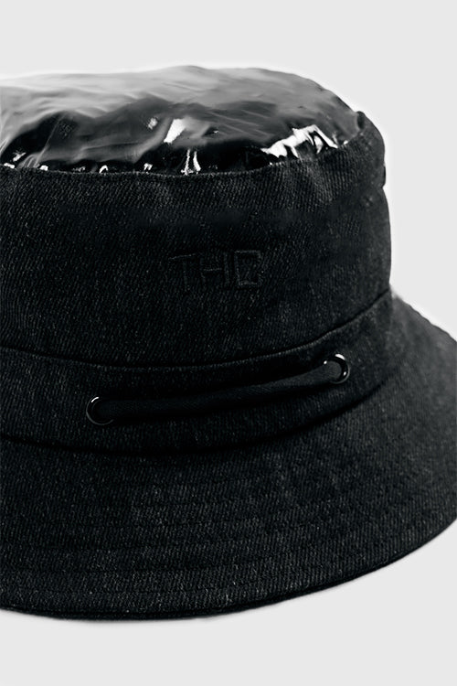 Octagon Denim Bucket Hat - The Hideout Clothing